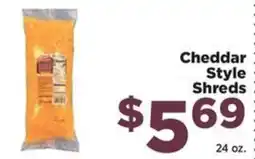 Food Town Cheddar Style Shreds offer