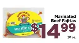 Food Town Country Boys Marinated Beef Fajitas offer