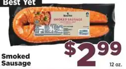 Food Town Best Yet Smoked Sausage offer