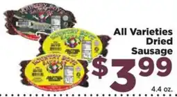 Food Town Hungry Boys Dried Sausage offer