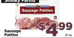 Food Town Smoky Farms Sausage Patties offer