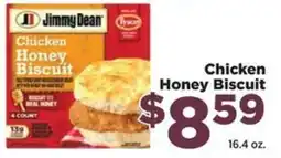 Food Town Jimmy Dean Chicken Honey Biscuit offer