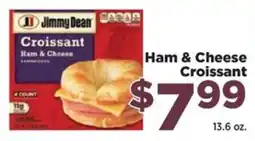 Food Town Jimmy Dean Ham & Cheese Croissant offer