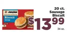 Food Town Jimmy Dean Sausage Biscuit offer