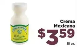 Food Town La Vaguita crema mexicana offer