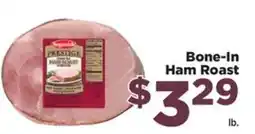 Food Town Prestige bone-in ham roast offer