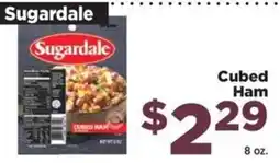 Food Town Sugardale cubed ham offer