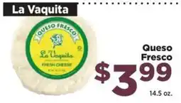 Food Town La Vaquita Queso Fresco offer