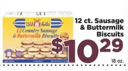 Food Town Old Folks Country Sausage & Buttermilk Biscuits offer