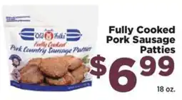 Food Town Old Folks Pork Country Sausage Patties offer