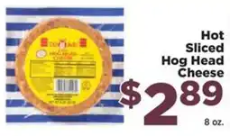 Food Town Hot Sliced Hog Head Cheese offer