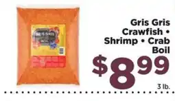 Food Town Gris Gris Crawfish Shrimp Crab Boil offer