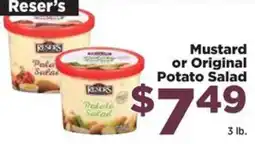 Food Town Reser's Mustard or Original Potato Salad offer