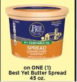 Food Town Best Yet Butter Spread offer