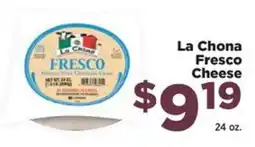 Food Town La Chona fresco cheese offer