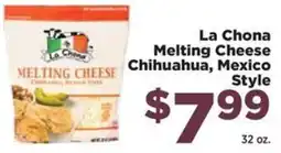 Food Town La Chona melting cheese offer