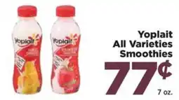Food Town Yoplait smoothies offer