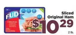 Food Town Fud sliced original ham offer