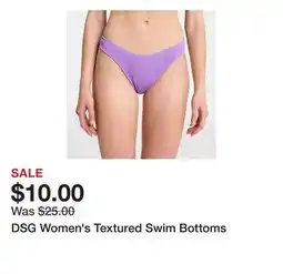 Dick's Sporting Goods DSG Women's Textured Swim Bottoms offer