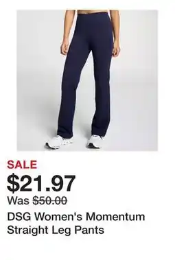 Dick's Sporting Goods DSG Women's Momentum Straight Leg Pants offer