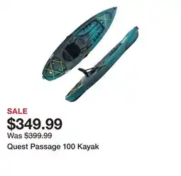 Dick's Sporting Goods Quest Passage 100 Kayak offer