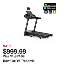 Dick's Sporting Goods BowFlex T6 Treadmill offer