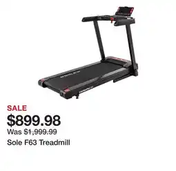 Dick's Sporting Goods Sole F63 Treadmill offer