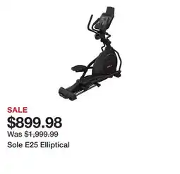 Dick's Sporting Goods Sole E25 Elliptical offer