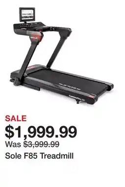 Dick's Sporting Goods Sole F85 Treadmill offer