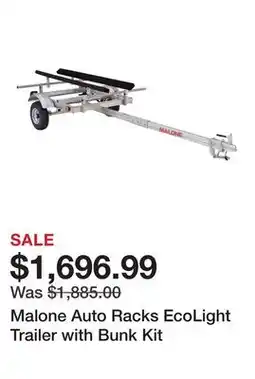 Dick's Sporting Goods Malone Auto Racks EcoLight Trailer with Bunk Kit offer