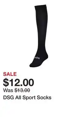 Dick's Sporting Goods DSG All Sport Socks offer