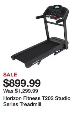 Dick's Sporting Goods Horizon Fitness T202 Studio Series Treadmill offer