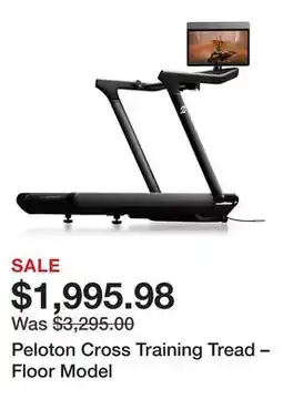 Dick's Sporting Goods Peloton Cross Training Tread – Floor Model offer