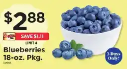 ShopRite Blueberries offer