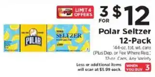 ShopRite Polar Seltzer offer