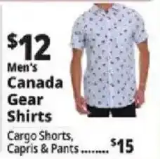 Ocean State Job Lot Men's Canada Gear Shirts offer