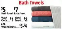 Ocean State Job Lot Bath Towels offer