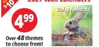 Ocean State Job Lot 2027 Wall Calendars offer