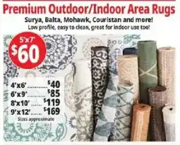 Ocean State Job Lot Premium Outdoor/Indoor Area Rugs offer