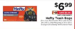 ShopRite Hefty Trash Bags offer