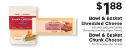 ShopRite Bowl & Basket Shredded Cheese offer