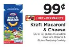 ShopRite Kraft Macaroni & Cheese offer