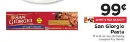 ShopRite San Giorgio Pasta offer