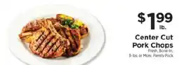 ShopRite Center Cut Pork Chops offer