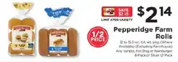 ShopRite Pepperidge Farm Rolls offer