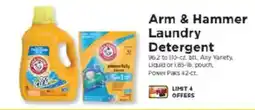 ShopRite Arm & Hammer Laundry Detergent offer
