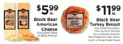 ShopRite Black Bear American Cheese offer