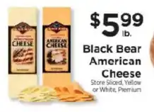 ShopRite Black Bear American Cheese offer