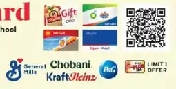 ShopRite General Mills gift card offer