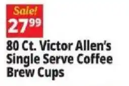 Ocean State Job Lot Victor Allen's Single Serve Coffee Brew Cups offer